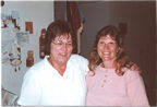 Sue Hornacek and Gwen (college buddies)