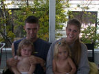 Joey Hornacek and family